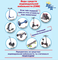 Виды средств индивидуальной мобильности (СИМ)